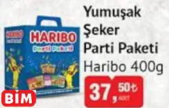 HARİBO YUMUŞAK ŞEKER PARTİ PAKETİ